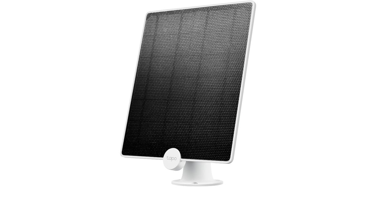 Tp Link Tapo A Panel Solar Negro Blanco