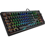 Sharkoon SKILLER SGK30 teclado USB QWERTY Español Negro, Teclado para gaming negro, Estándar, USB, Interruptor mecánico, QWERTY, LED RGB, Negro