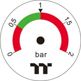 Thermaltake Pacific Leak Tester, Instrumento de medición negro, Negro, 1/4", Macho, 274 mm, 43 mm, 66 mm