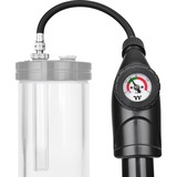 Thermaltake Pacific Leak Tester, Instrumento de medición negro, Negro, 1/4", Macho, 274 mm, 43 mm, 66 mm