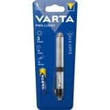 VARTA -LEDPL Linternas Bolígrafo linterna, Plata, Aluminio, LED, 1 lámpara(s), 3 lm