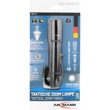 Ansmann M200F Negro Linterna de mano negro, Linterna de mano, Negro, Aluminio, 1 m, IP54, 1 lámpara(s)