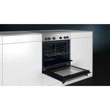 Siemens HE010FBR1, Cocina acero fino