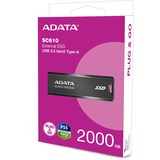 ADATA SC610 2000 GB, Unidad de estado sólido negro