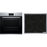 Bosch HEA537BS1, Juego de cocina acero fino