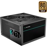 DeepCool PM850D unidad de fuente de alimentación 850 W 20+4 pin ATX ATX Negro, Fuente de alimentación de PC negro, 850 W, 100 - 240 V, 47 - 63 Hz, 10 A, Activo, 110 W