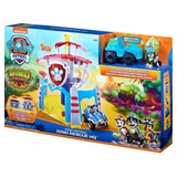 Spin Master PAW Patrol, escenario del Dino Rescue HQ con sonidos y figura y vehículo exclusivos de Rex, Juego de construcción PAW Patrol , escenario del Dino Rescue HQ con sonidos y figura y vehículo exclusivos de Rex, Coche, 3 año(s), LR44, Multicolor