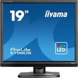 iiyama E1980S-B1, Monitor LED negro (mate)