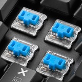 Sharkoon PureWriter TKL RGB teclado USB QWERTY Inglés de EE. UU. Negro, Teclado para gaming negro, Alámbrico, USB, Interruptor mecánico, QWERTY, LED RGB, Negro