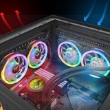 Thermaltake SWAFAN 14 RGB 140x140x25, Ventilador negro