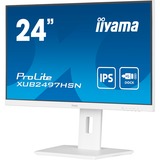 iiyama XUB2497HSN-W1, Monitor LED blanco (mate)