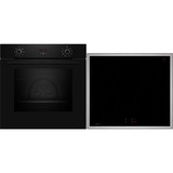 Neff BX36IB, Juego para horno negro/Acero fino