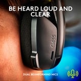 Logitech G435 LIGHTSPEED, Auriculares para gaming negro