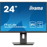 iiyama XUB2495WSU-B7, Monitor LED negro (mate)