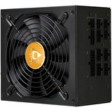 Chieftec PPS-1050FC unidad de fuente de alimentación 1050 W 20+4 pin ATX ATX Negro, Fuente de alimentación de PC negro, 1050 W, 100 - 240 V, 50/60 Hz, Activo, 120 W, 1050 W