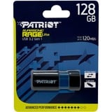 Patriot Supersonic Rage Lite 128 GB, Lápiz USB negro/Azul