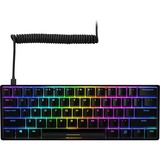 Sharkoon SGK50 S4 teclado USB QWERTY Inglés de EE. UU. Negro, Teclado para gaming negro, 60%, USB, QWERTY, LED RGB, Negro