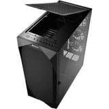 Sharkoon REV300 Torre Negro, Cajas de torre negro, Torre, PC, Negro, ATX, EATX, micro ATX, Mini-ITX, Vidrio templado, Ventiladores de la caja