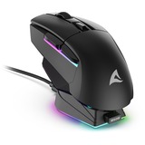 Sharkoon SKILLER SGM50W, Ratones para gaming negro