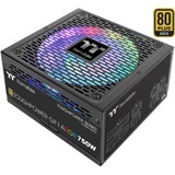 Thermaltake PS-TPD-0750F3FAGE-1 unidad de fuente de alimentación 750 W 24-pin ATX ATX Negro, Fuente de alimentación de PC negro, 750 W, 100 - 240 V, 900 W, 50/60 Hz, 10 A, Activo