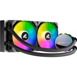 Sharkoon S70 RGB, Refrigeración por agua negro