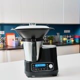 Krups HF4568, Robot de cocina negro/Acero fino