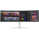 LG 49WQ95X, Monitor LED blanco/Plateado