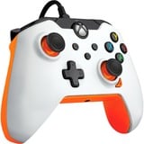 PDP 049-012-WO, Gamepad blanco/Naranja