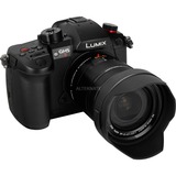 Panasonic Lumix DC-GH5M2 + H-ES12060, Cámara digital negro