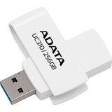 ADATA UC310-256G-RWH, Lápiz USB blanco