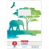 Herlitz GREENline cuaderno y block A4 16 hojas Verde, Blanco Imagen, Verde, Blanco, A4, 16 hojas, 80 g/m², Papel rayado