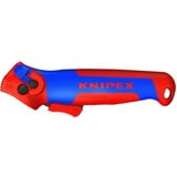 KNIPEX 16 50 145 SB, Herramienta de pelado / decapado rojo/Azul