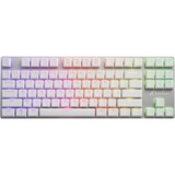 Sharkoon 4044951034291, Teclado para gaming blanco