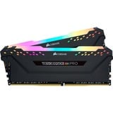 Corsair CMH64GX4M2D3600C18, Memoria RAM negro