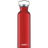 SIGG Original Uso diario 750 ml Aluminio Rojo, Botella de agua rojo, 750 ml, Uso diario, Rojo, Aluminio, Tapón de tornillo, 243 mm