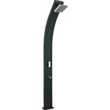 Steinbach Speedshower slim line deluxe, Ducha exterior negro/Plateado