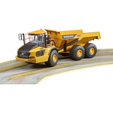 bruder 02455, Automóvil de construcción amarillo/Negro