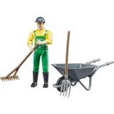 bruder 62610 figura de juguete para niños, Muñecos 0,25 año(s), Verde, Amarillo, Plástico