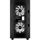 DeepCool MATREXX 40 3 Fans Led Tricolor Cristal Templado Lateral, Cajas de torre negro, Micro Torre, PC, Negro, micro ATX, Mini-ITX, Acrilonitrilo butadieno estireno (ABS), SPCC, Vidrio templado, Juego