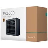 DeepCool PK650D 650W, Fuente de alimentación de PC negro