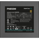 DeepCool R-PN850M-FC0B-EU, Fuente de alimentación de PC negro