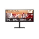 LG 34BA75QE, Monitor LED negro