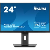 iiyama XUB2497HSU-B1, Monitor LED negro (mate)