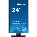 iiyama XUB2497HSU-B1, Monitor LED negro (mate)