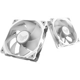 ASUS TUF GAMING TR120 ARGB, Ventilador blanco/Transparente