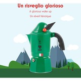 Bialetti 0002762/NP, Cafetera espresso verde