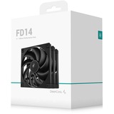 DeepCool FD14 140x140x25, Ventilador negro