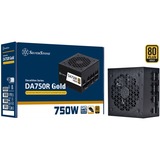 SilverStone SST-DA750R-GM 750W, Fuente de alimentación de PC negro