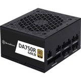 SilverStone SST-DA750R-GM 750W, Fuente de alimentación de PC negro