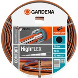 GARDENA Manguera de jardín High Flex 50M 1/2 gris/Naranja, 18069-22